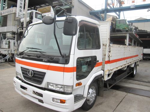 中型4トン スクラップ運搬 平ボディ 車検付