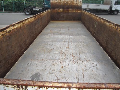 中型4トン スクラップ運搬 平ボディ 車検付