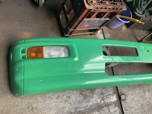 フロントバンパー ワイド エアダム付 MK36C