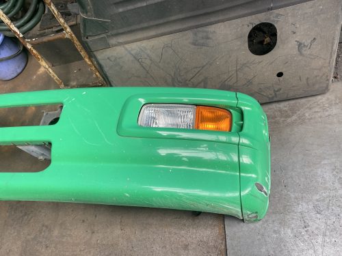 フロントバンパー ワイド エアダム付 MK36C