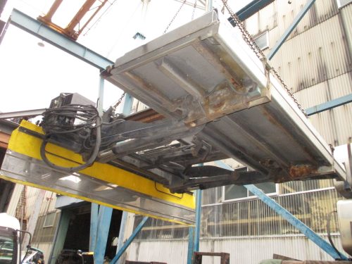 格納パワーゲート 新明和 クオン 低床