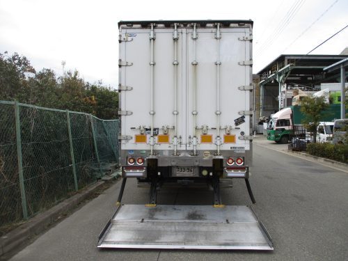 格納パワーゲート 新明和 クオン 低床