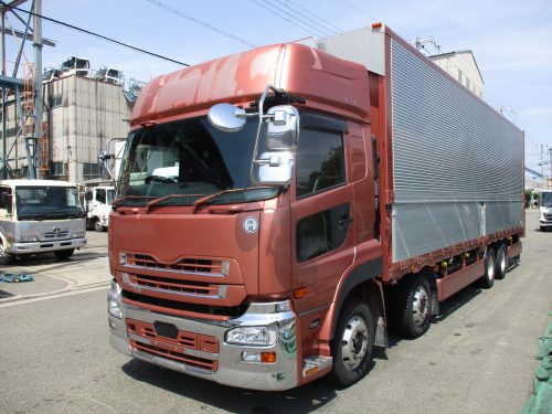 ハイルーフ4軸低床アルミウイング