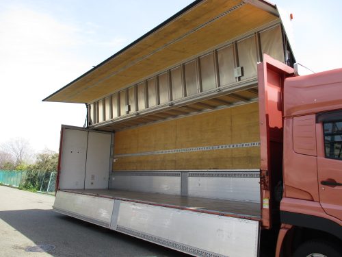 ハイルーフ4軸低床アルミウイング