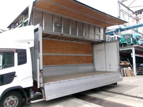 4トンワイド 6200アルミウイングボディ