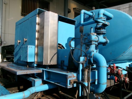 構内未登録 25トン 散水放水車