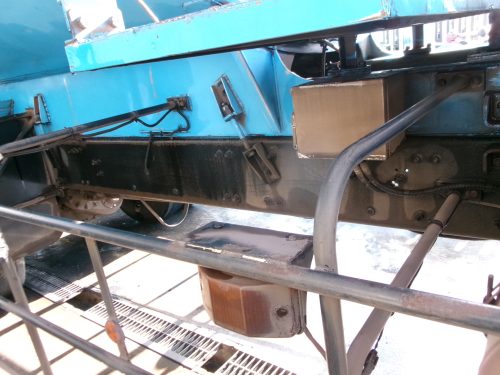 構内未登録 25トン 散水放水車