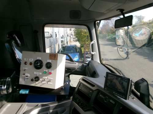 構内未登録 25トン 散水放水車