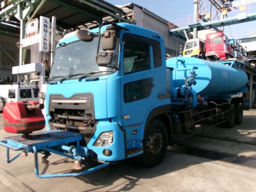 構内未登録 25トン 散水放水車