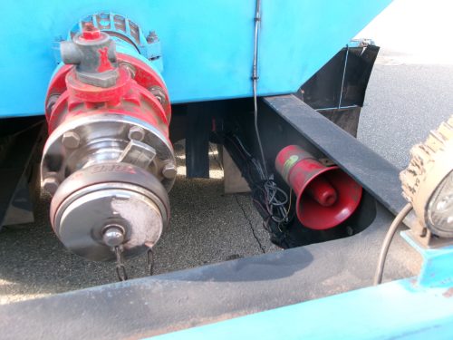 構内未登録 25トン 散水放水車