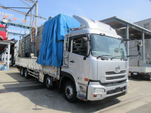 4軸低床アコーディオン幌平 | 中古車部品・車両販売の【株式