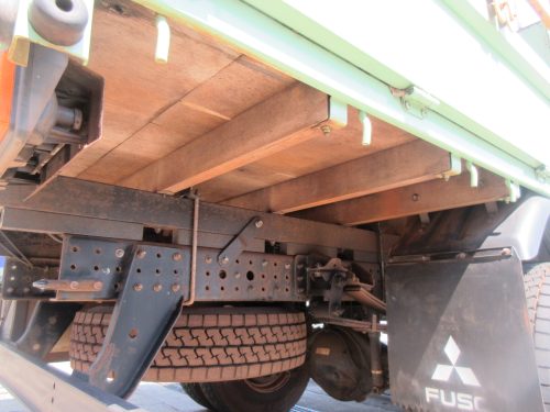 キャンターWキャブ4WD ウインチ付き構内車