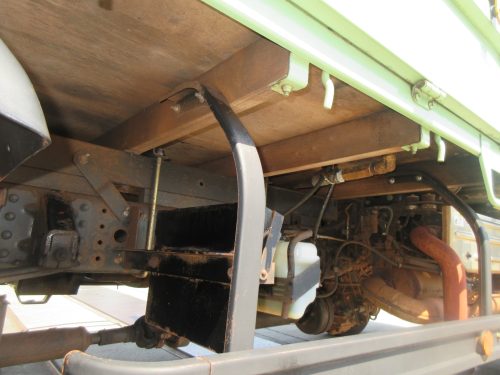 キャンターWキャブ4WD ウインチ付き構内車