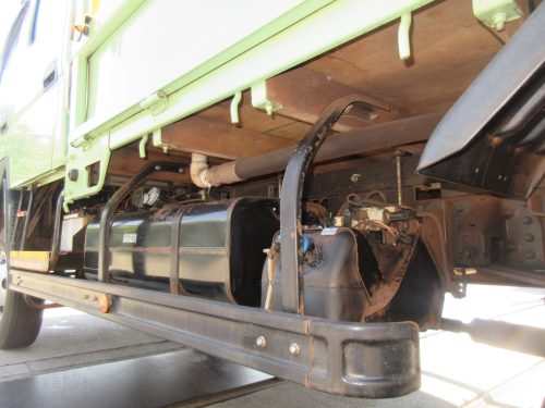 キャンターWキャブ4WD ウインチ付き構内車