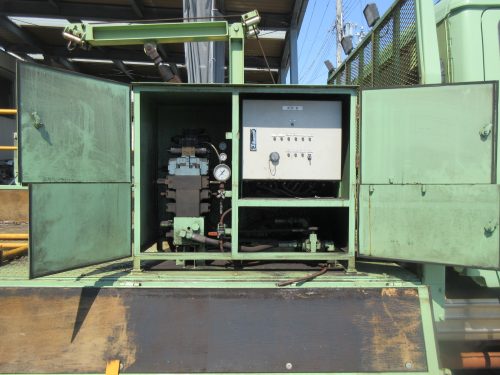 キャンターWキャブ4WD ウインチ付き構内車