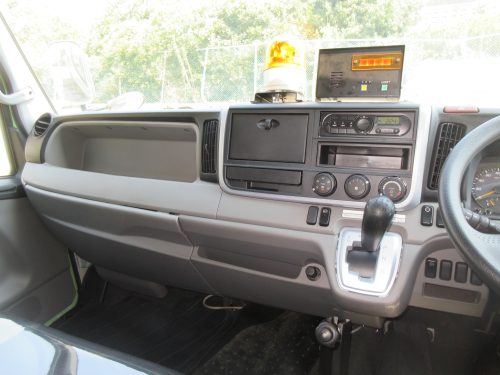 キャンターWキャブ4WD ウインチ付き構内車