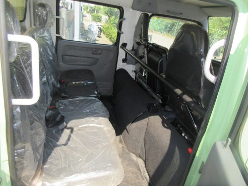 キャンターWキャブ4WD ウインチ付き構内車