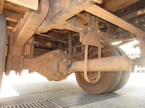 キャンターWキャブ4WD ウインチ付き構内車