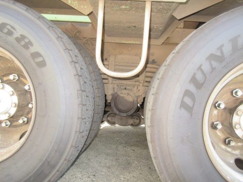 構内未登録25トン清掃車