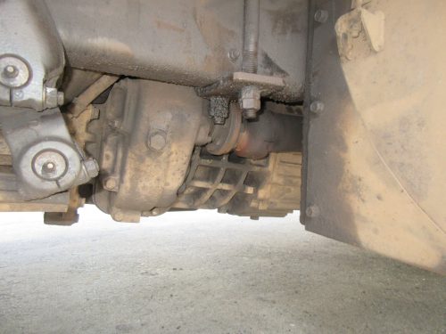 構内未登録25トン清掃車