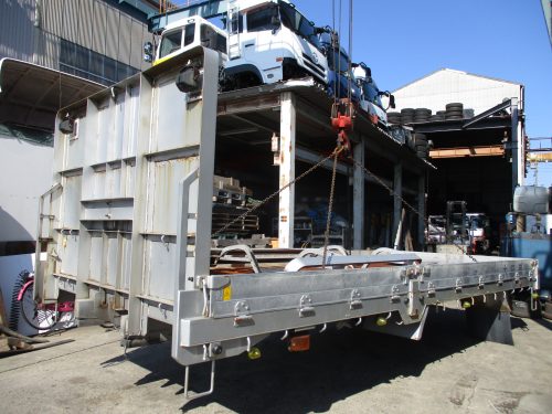 増々トン ワイド 長さ5500 アルミ平ボディ