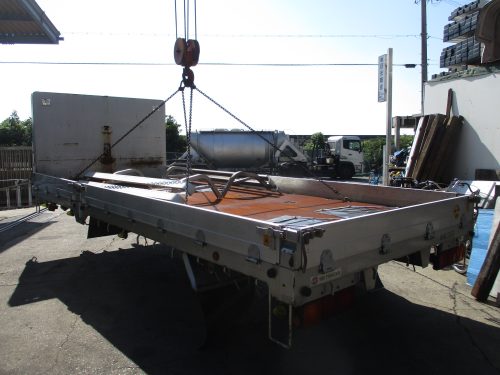 増々トン ワイド 長さ5500 アルミ平ボディ