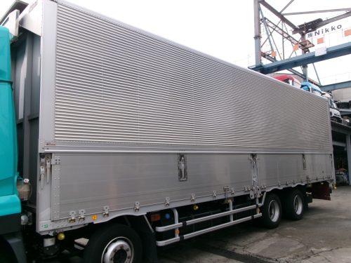 4軸低床 アルミウイング ボディAssy