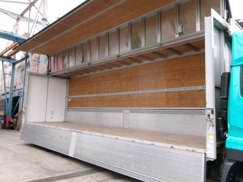 4軸低床 アルミウイング ボディAssy