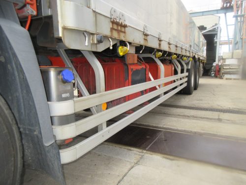 25トン高床3軸用 アルミ平ボディ(元CD5ZA)