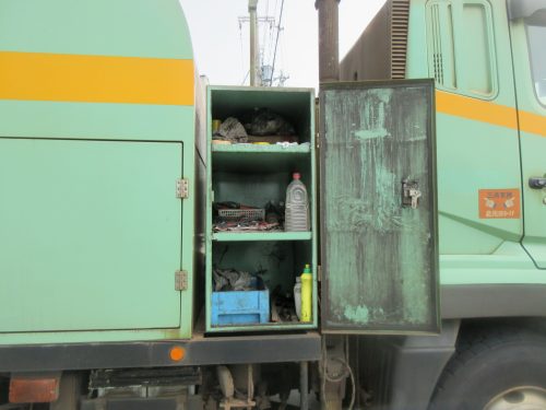 構内未登録 25トン 清掃車