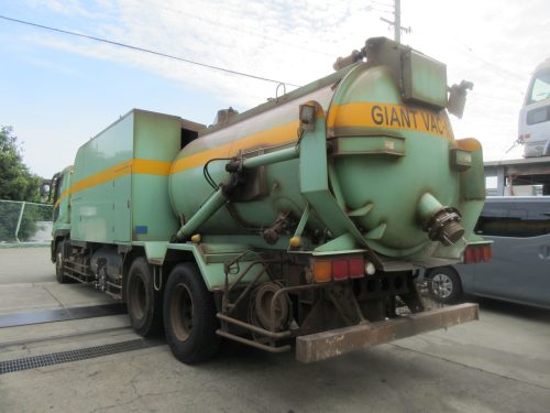 構内未登録 25トン 清掃車