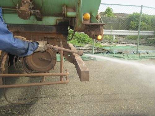 構内未登録 25トン 清掃車