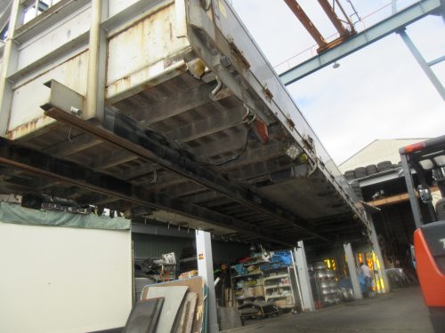 高床3軸 クレーン外しアルミ平ボディ