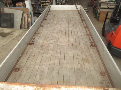 高床3軸 クレーン外しアルミ平ボディ