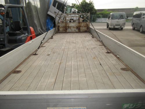 高床3軸 クレーン外しアルミ平ボディ