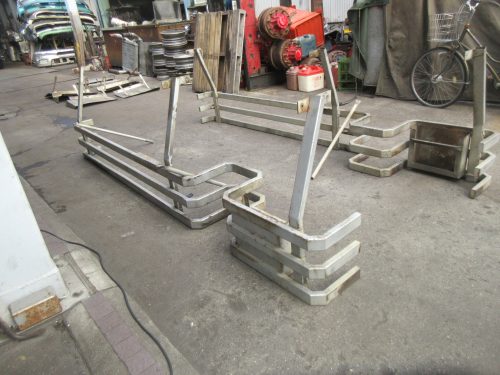 高床3軸 クレーン外しアルミ平ボディ