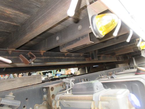 25トン高床3軸用 アルミ平ボディ(元CD5ZA)