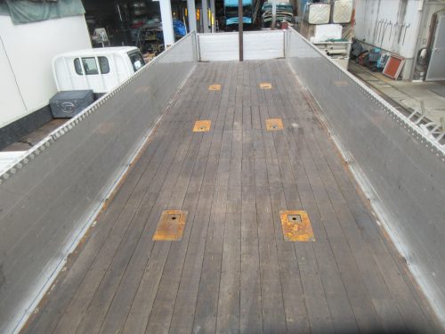 25トン高床3軸用 アルミ平ボディ(元CD5ZA)