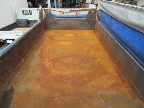 新明和製 大型ダンプボディAssy