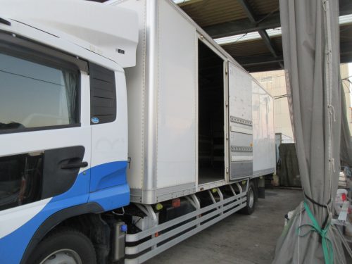 コンドル増トン 7200アルミバンパワーゲート付き