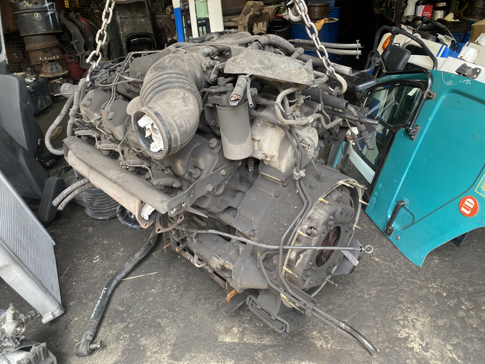 エンジンAssy A490 RF8 ビッグサム U-CD520RN 構内車