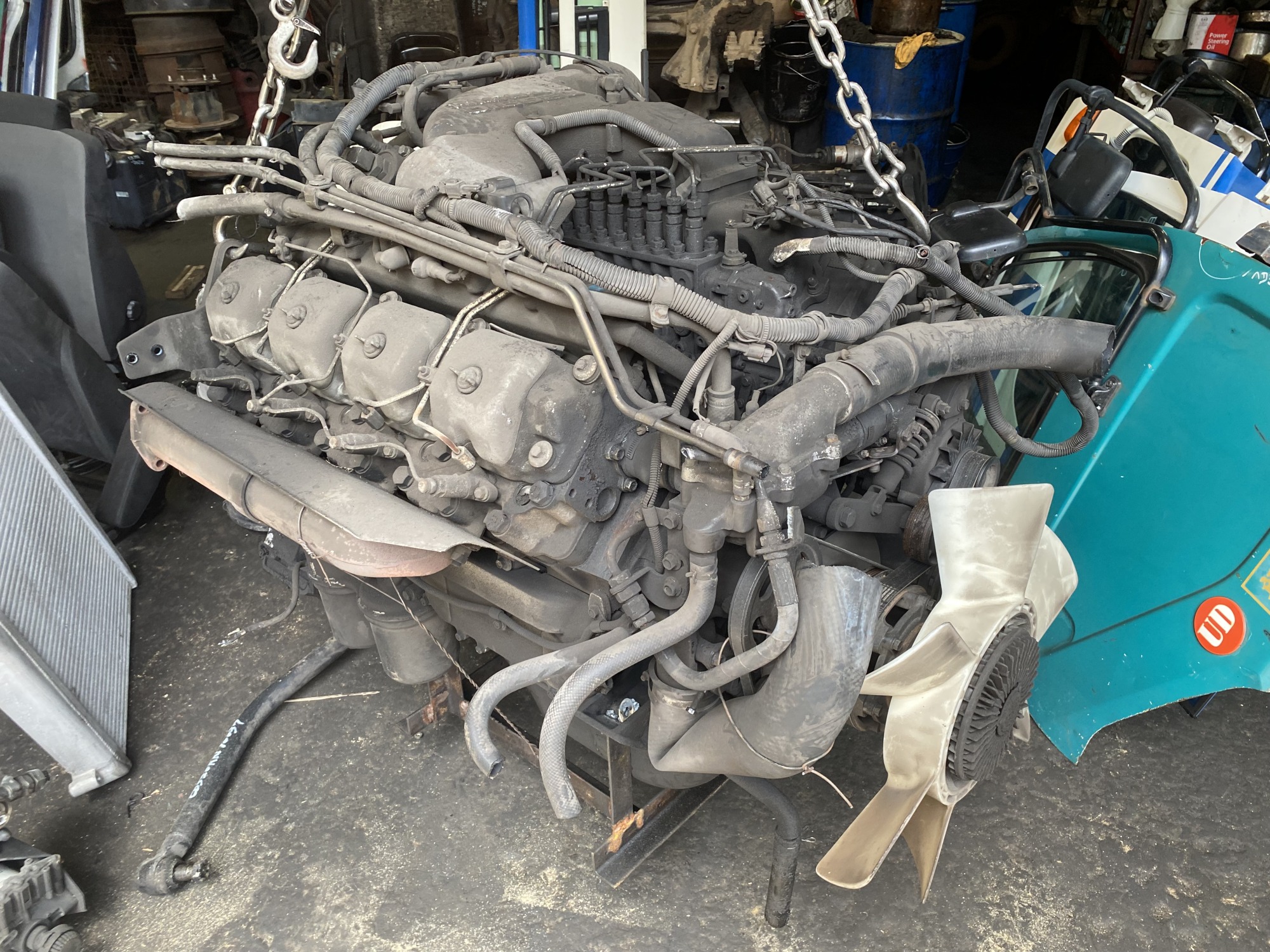 エンジンAssy A490 RF8 ビッグサム U-CD520RN 構内車