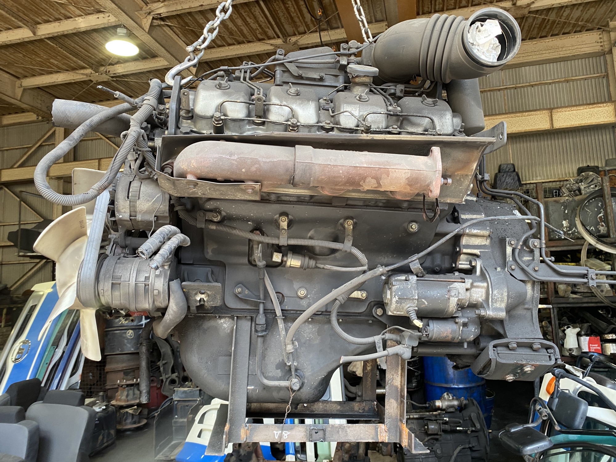 エンジンAssy A490 RF8 ビッグサム U-CD520RN 構内車