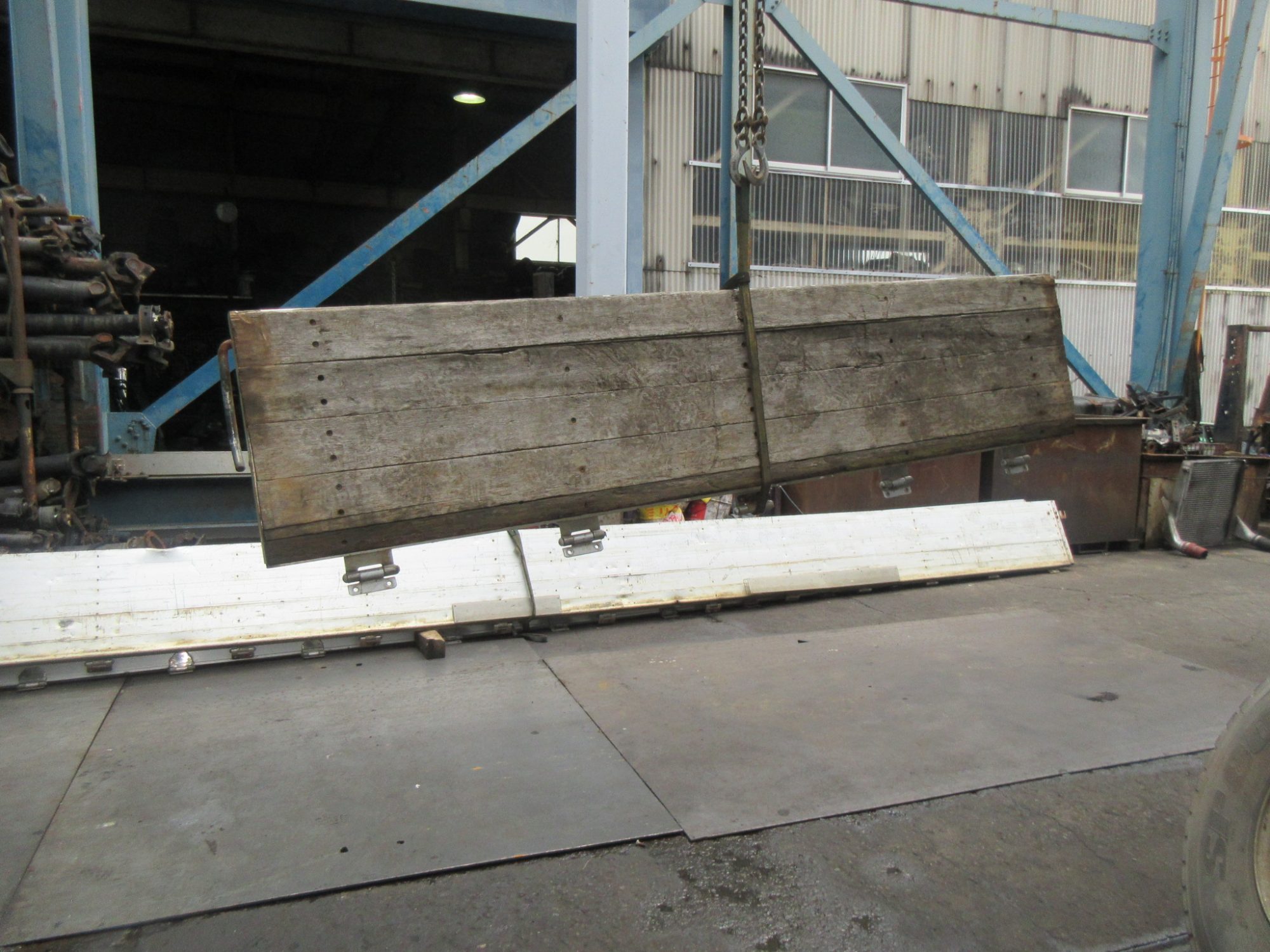 4軸低床用 アルミ煽り 5方開用