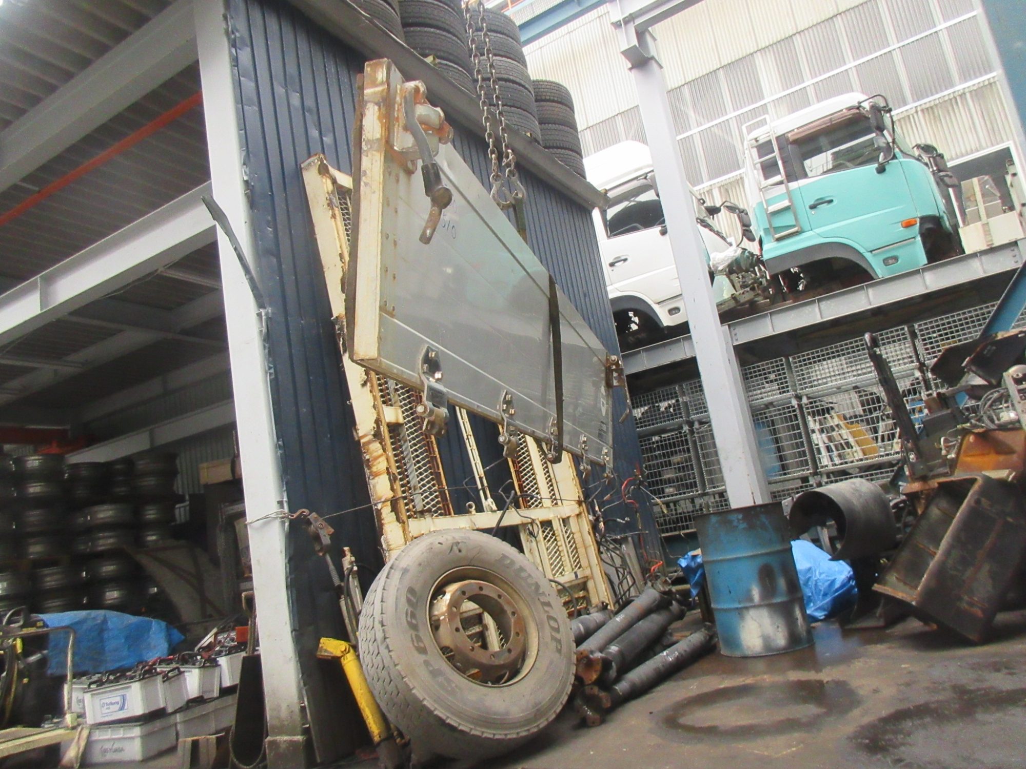 4軸低床用 アルミ煽り 5方開用