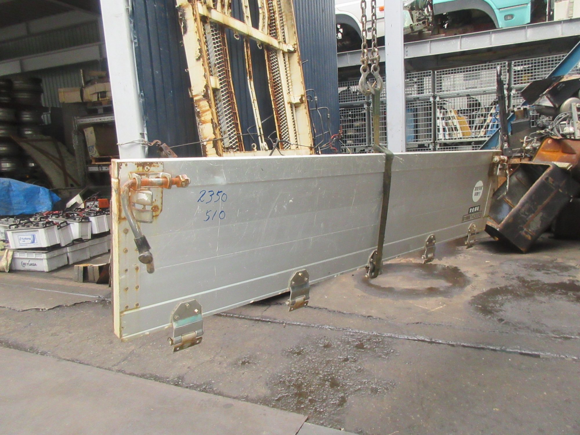 4軸低床用 アルミ煽り 5方開用