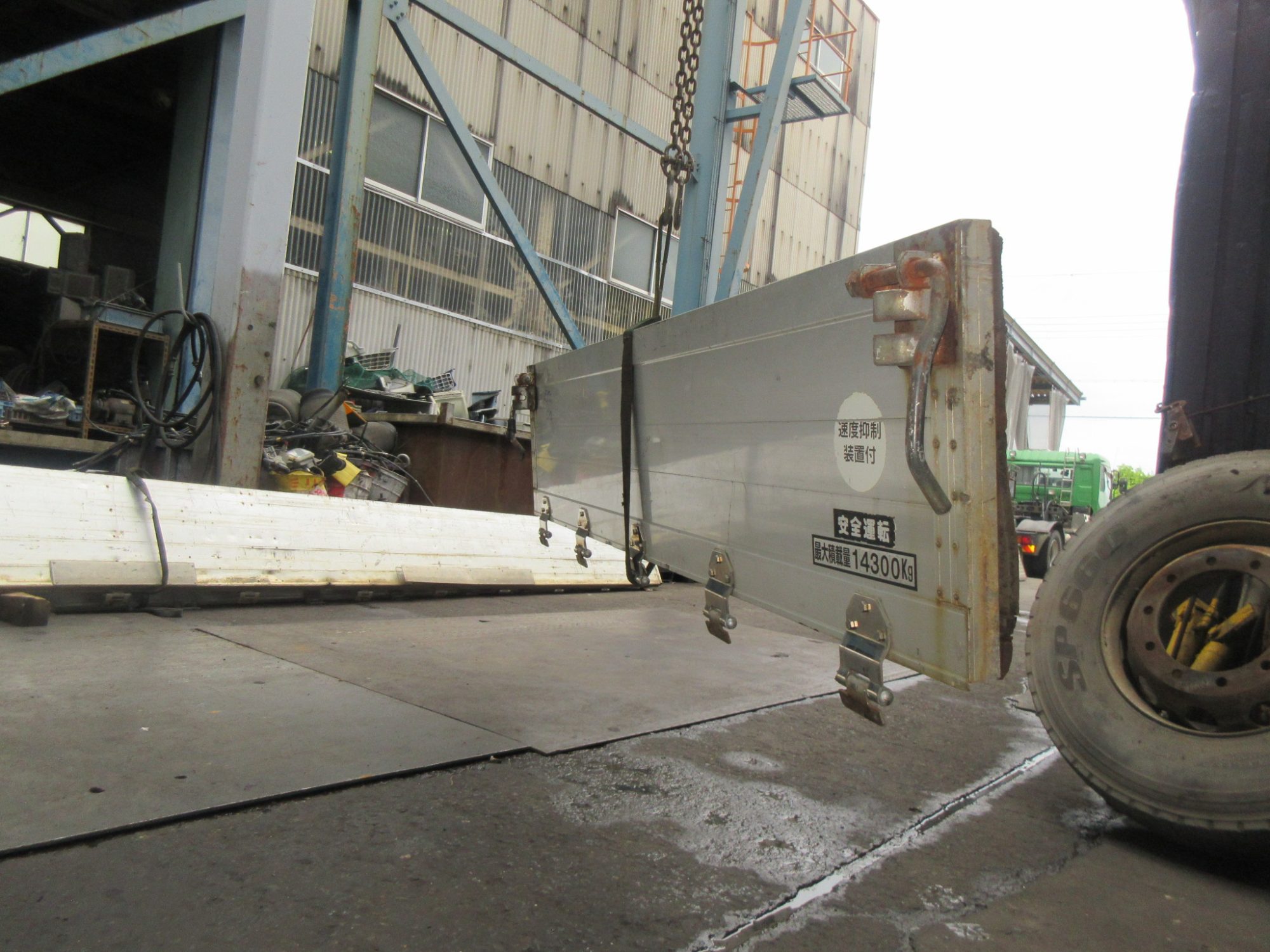 4軸低床用 アルミ煽り 5方開用