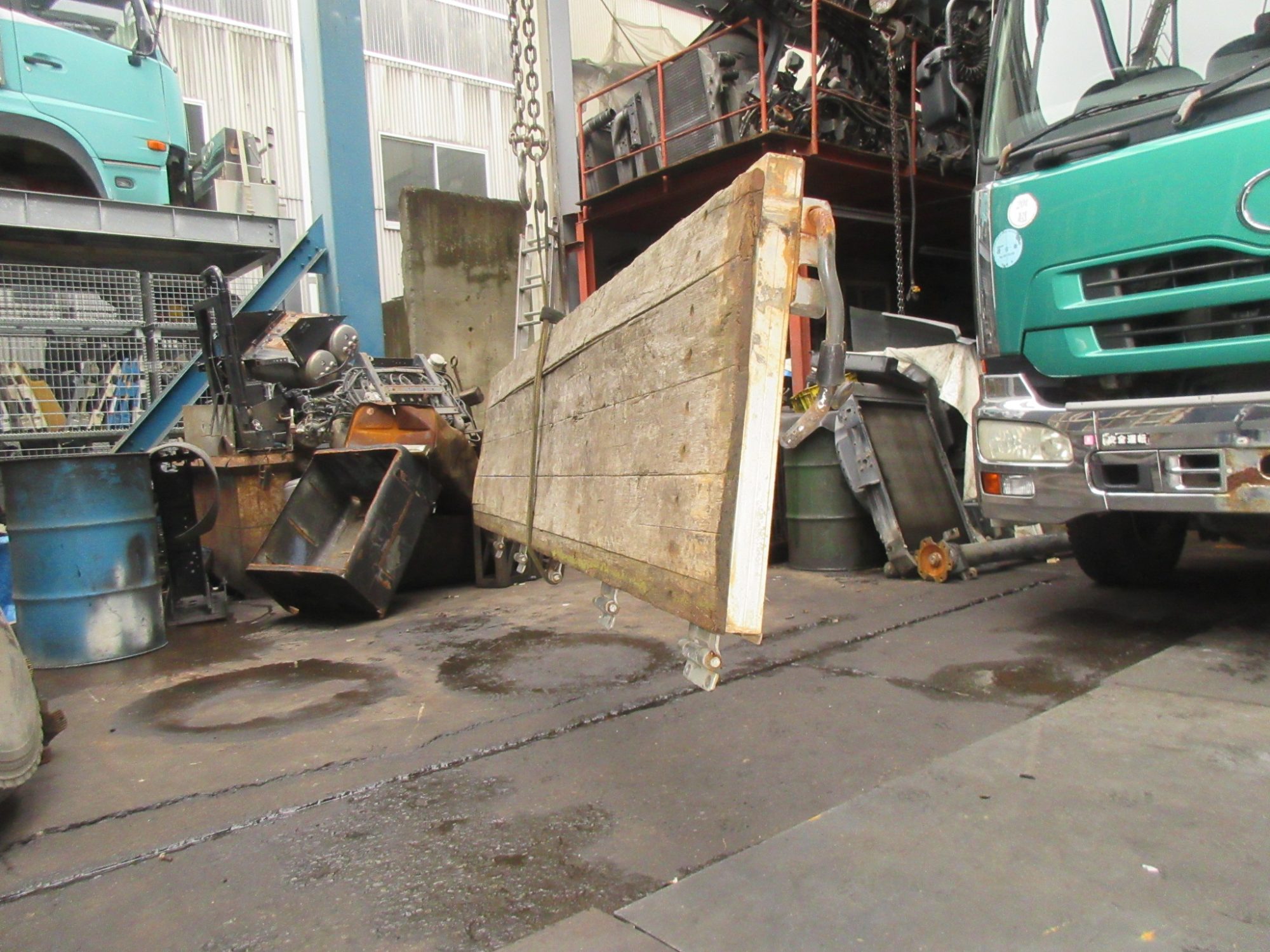 4軸低床用 アルミ煽り 5方開用