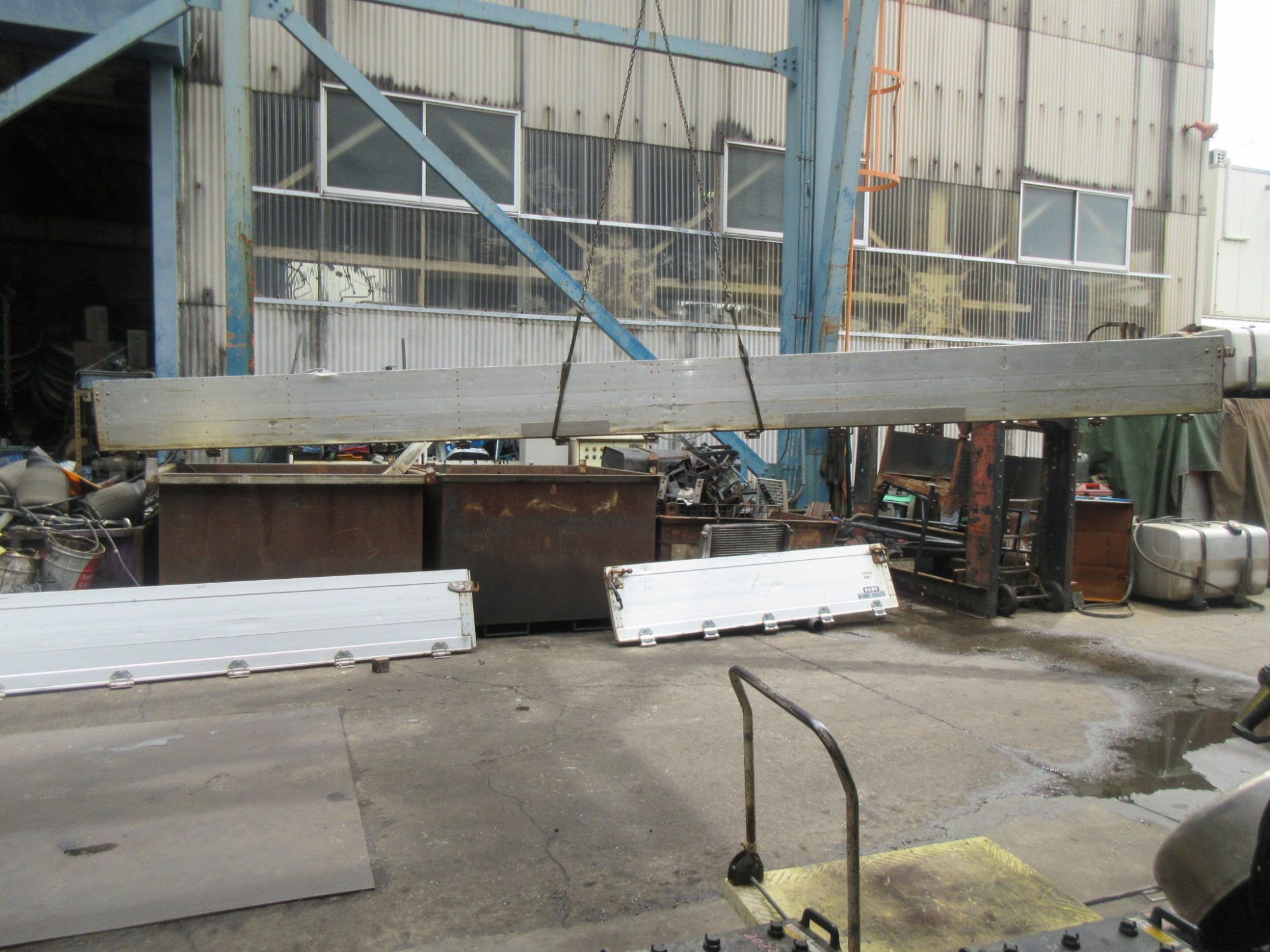 4軸低床用 アルミ煽り 5方開用