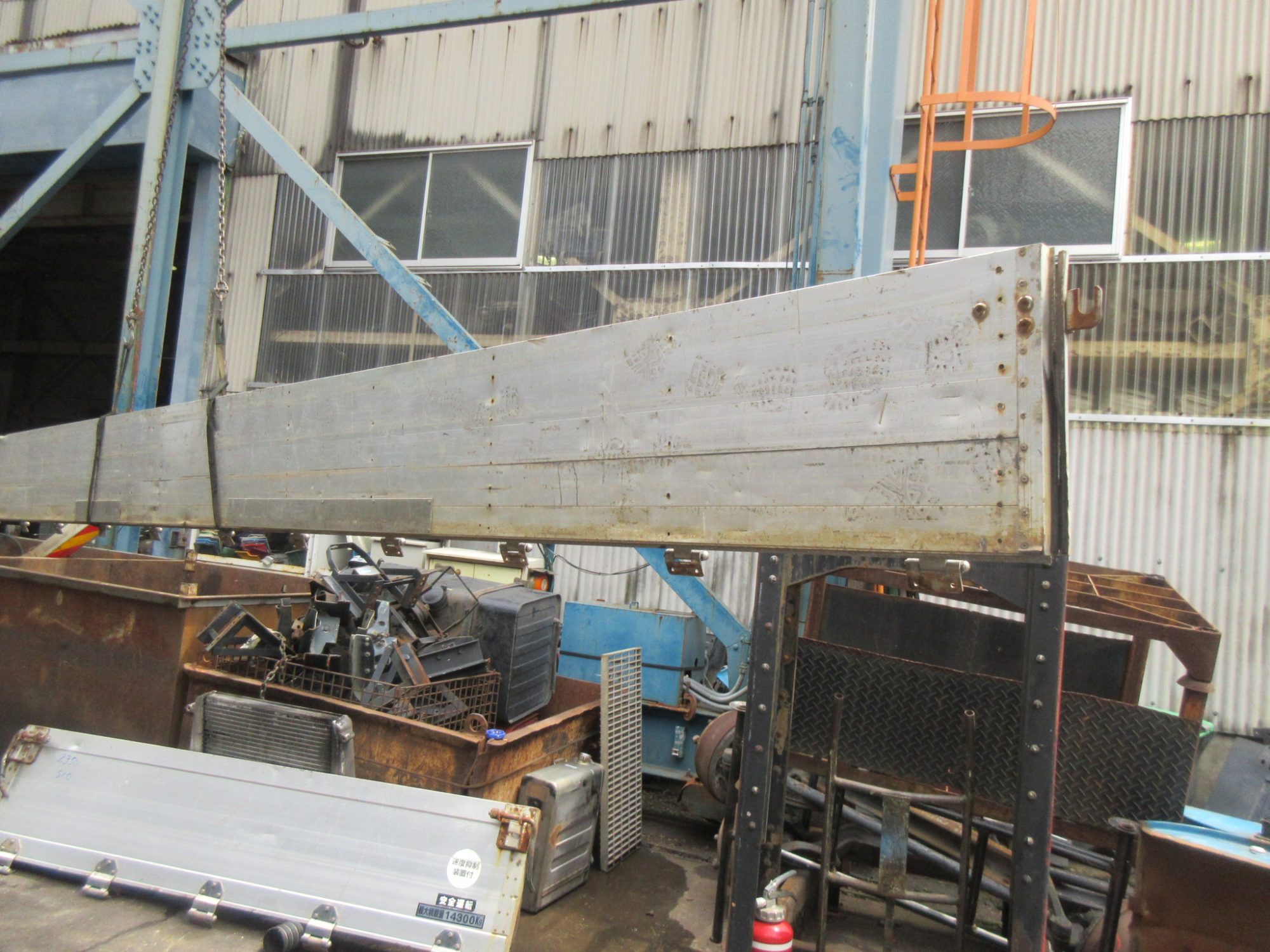 4軸低床用 アルミ煽り 5方開用